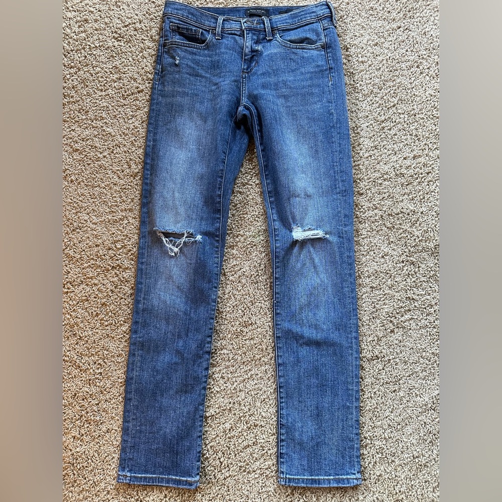 Banana Republic Women’s Distressed Girlfriend Jeans